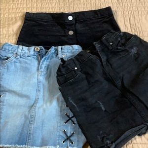 3 skirts from the Children’s Place